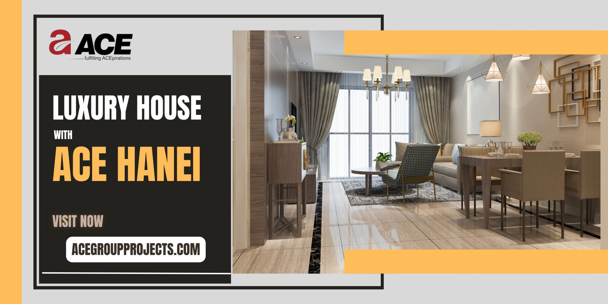 Ace Hanei – Luxurious 3, 4 BHK & 4 BHK with Servant Room in Noida