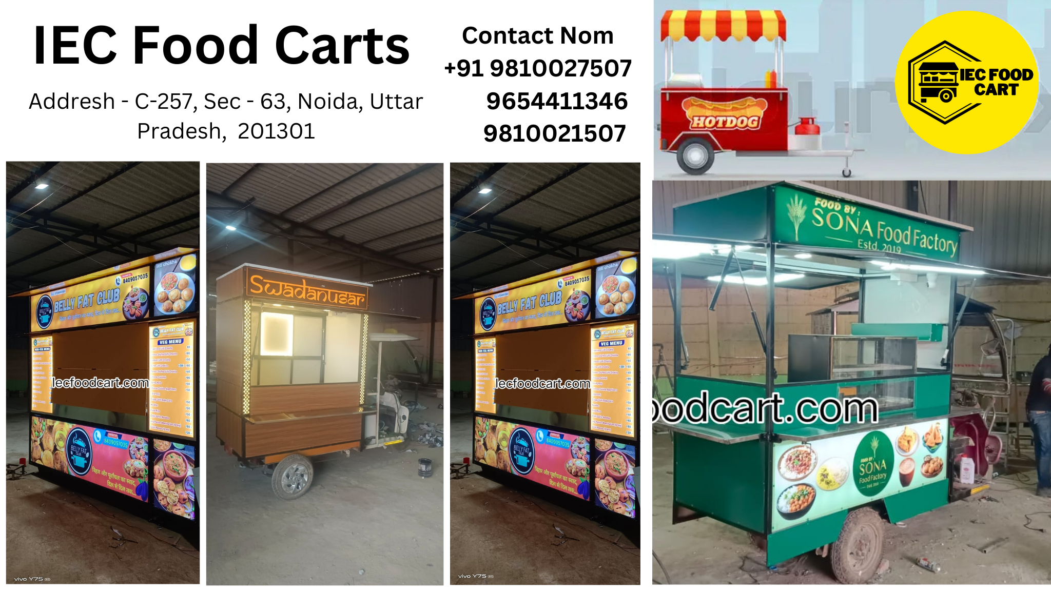 IEC Food Carts Build Your Business on Wheels