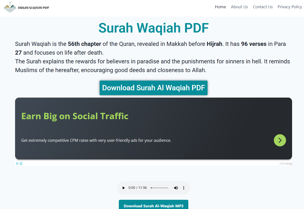 Surah Waqiah