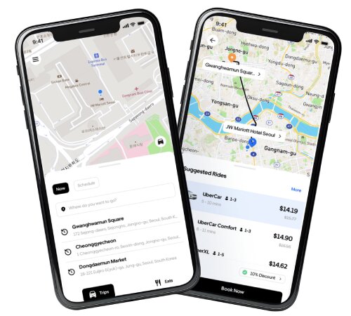 ride sharing app development